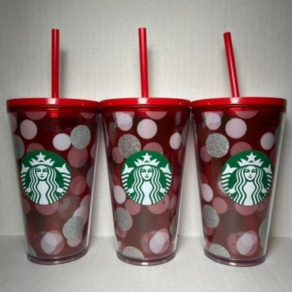Starbucks Christmas Insulated Tumbler with Lid and Straw (1 piece) - Picture 3 of 5